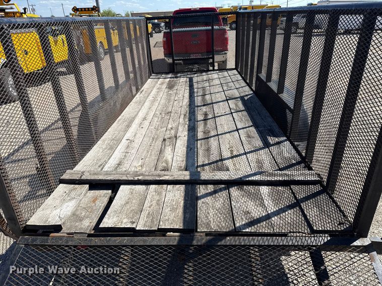 image for item NK9183 2017 C&M Trailers utility trailer