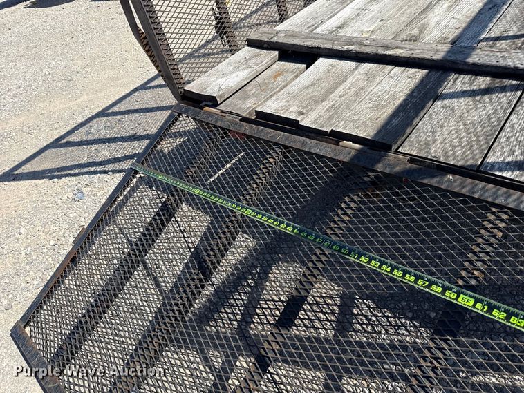 image for item NK9183 2017 C&M Trailers utility trailer