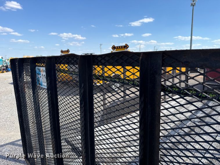 image for item NK9183 2017 C&M Trailers utility trailer