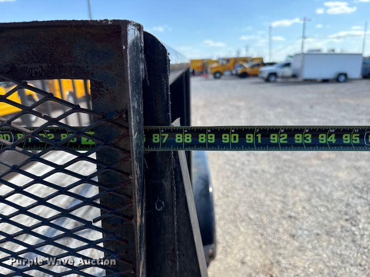 image for item NK9183 2017 C&M Trailers utility trailer