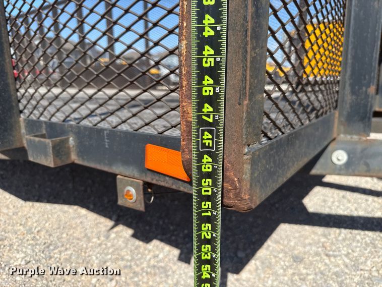 image for item NK9183 2017 C&M Trailers utility trailer