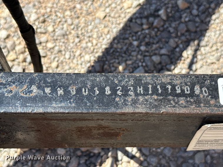 image for item NK9183 2017 C&M Trailers utility trailer