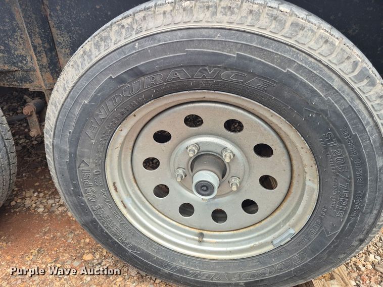 image for item NK9183 2017 C&M Trailers utility trailer