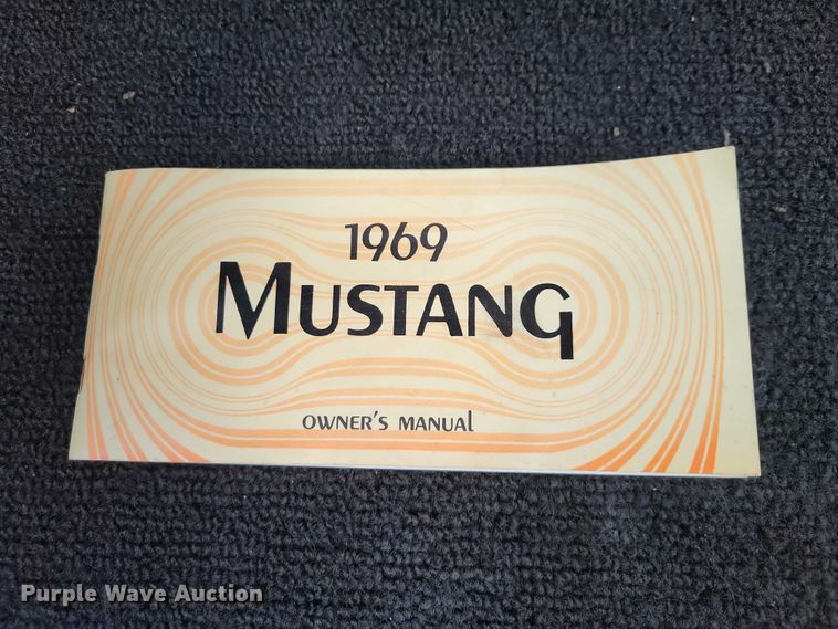 image for item NK9961 1969 Ford Mustang 