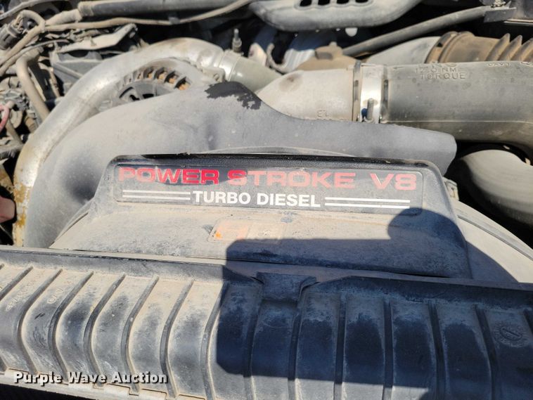 image for item NK9990 2005 Ford F350 Super Duty flatbed pickup truck