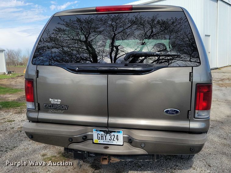 image for item NK9996 2003 Ford Excursion SUV