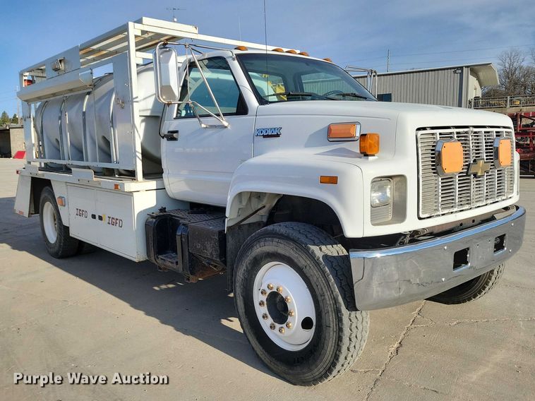 image for item NK9999 1992 Chevrolet  Kodiak water truck