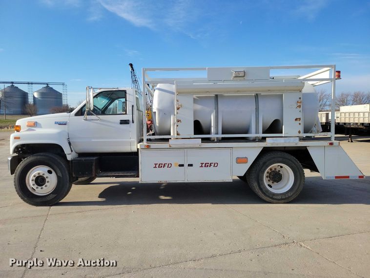 image for item NK9999 1992 Chevrolet  Kodiak water truck