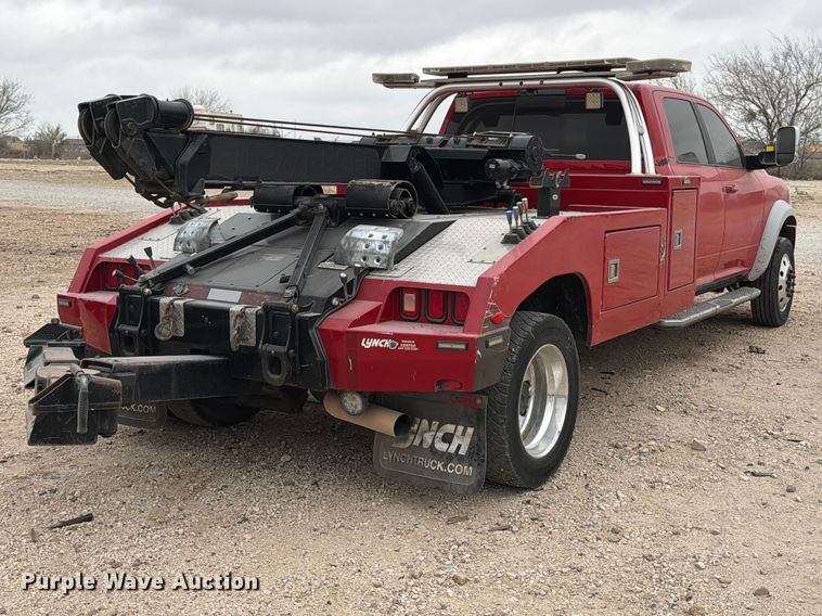 image for item YA2466 2021 RAM 5500 Crew Cab tow truck