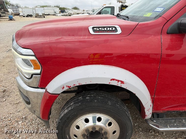 image for item YA2466 2021 RAM 5500 Crew Cab tow truck