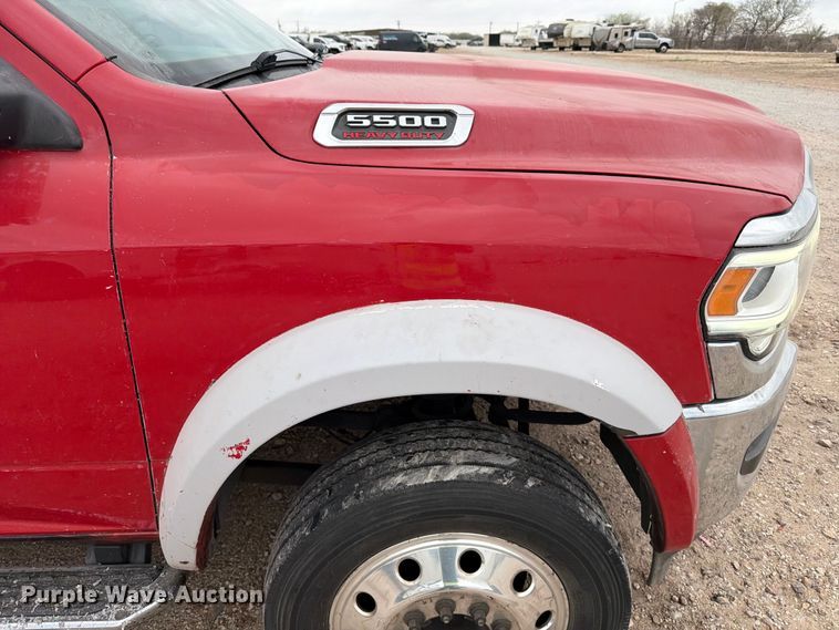 image for item YA2466 2021 RAM 5500 Crew Cab tow truck