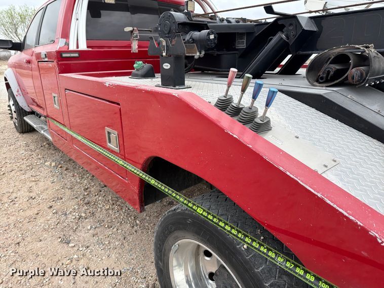 image for item YA2466 2021 RAM 5500 Crew Cab tow truck