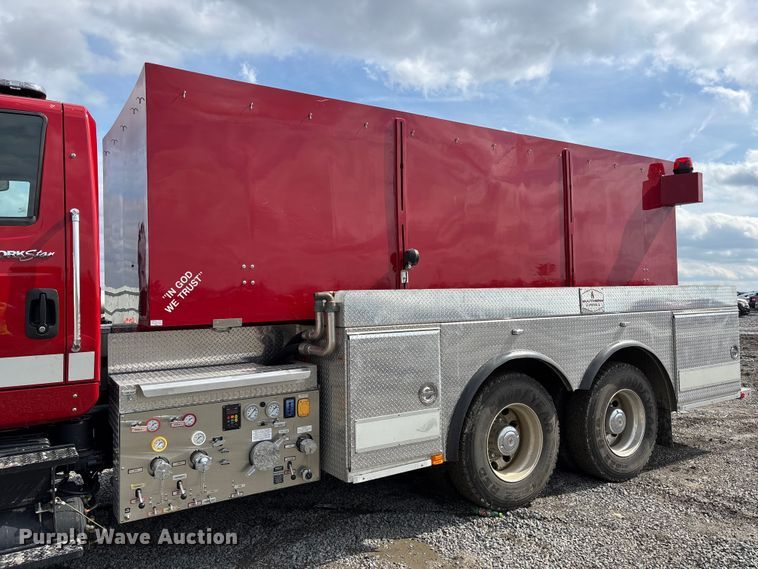 image for item YA2648 2015 International 7400 tanker fire truck