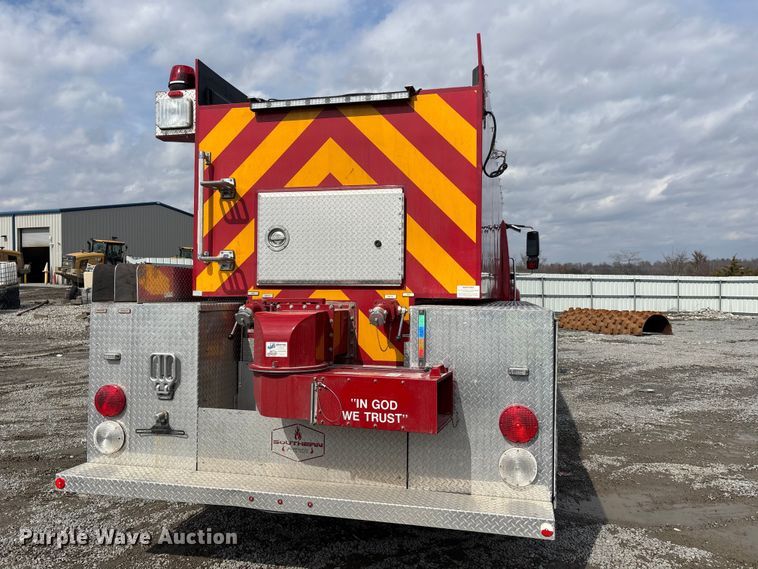 image for item YA2648 2015 International 7400 tanker fire truck