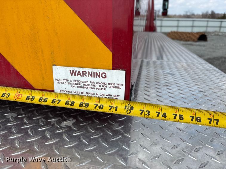 image for item YA2648 2015 International 7400 tanker fire truck