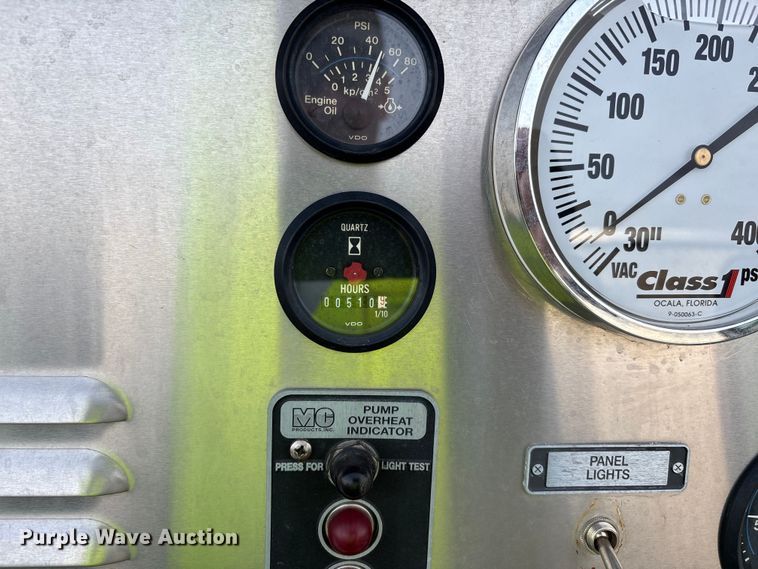 image for item YA2649 1992 Spartan Gladiator pumper fire truck