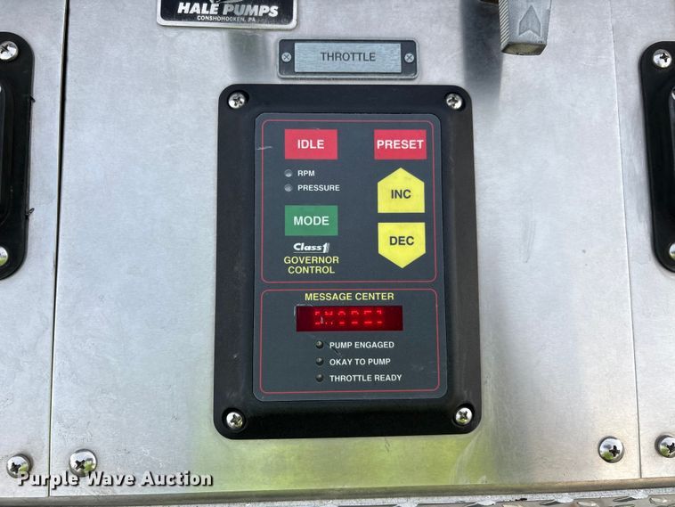 image for item YA2649 1992 Spartan Gladiator pumper fire truck