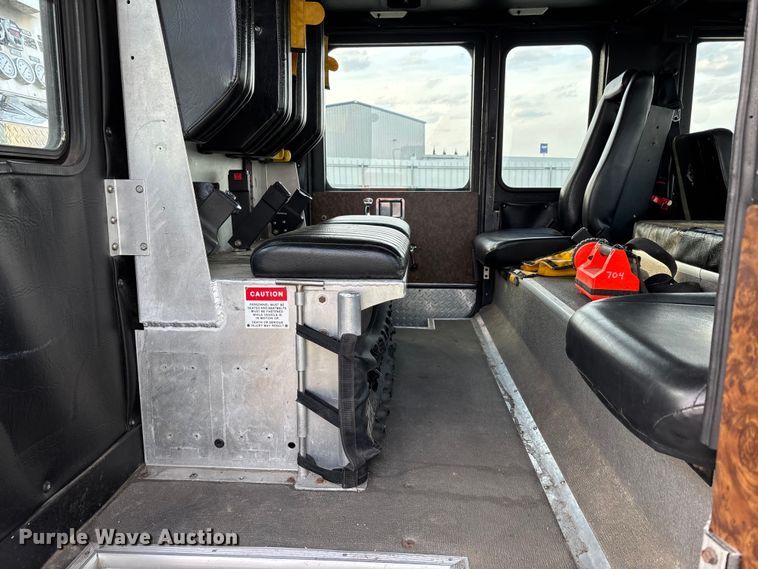 image for item YA2649 1992 Spartan Gladiator pumper fire truck