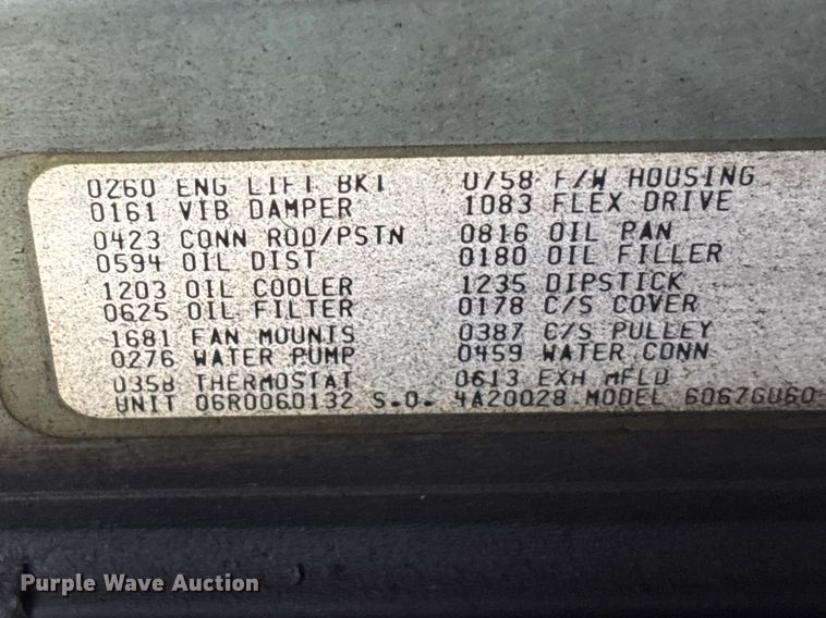 image for item YA2649 1992 Spartan Gladiator pumper fire truck