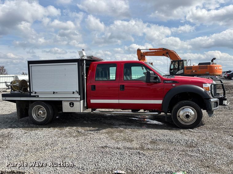 image for item YA2650 2012 Ford F550 Super Duty Crew Cab rescue vehicle