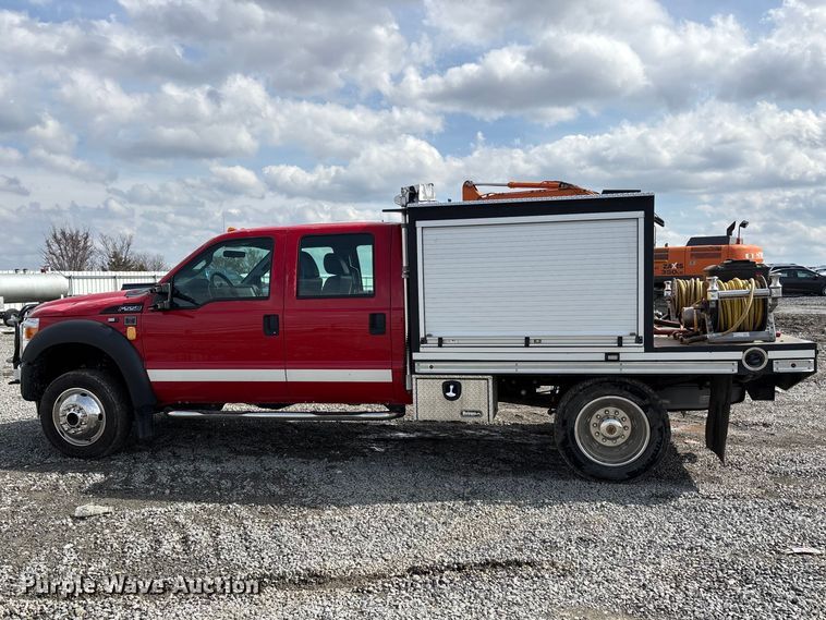 image for item YA2650 2012 Ford F550 Super Duty Crew Cab rescue vehicle