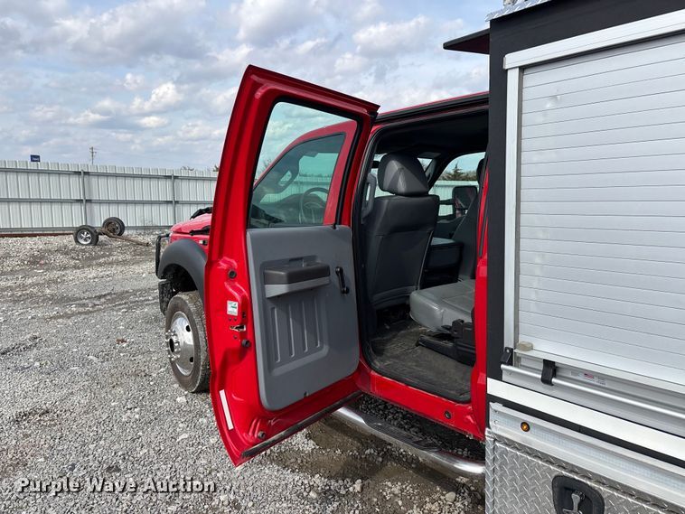 image for item YA2650 2012 Ford F550 Super Duty Crew Cab rescue vehicle