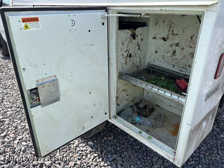 image for item YA2748 2022 RAM 3500 Crew Cab utility bed pickup truck