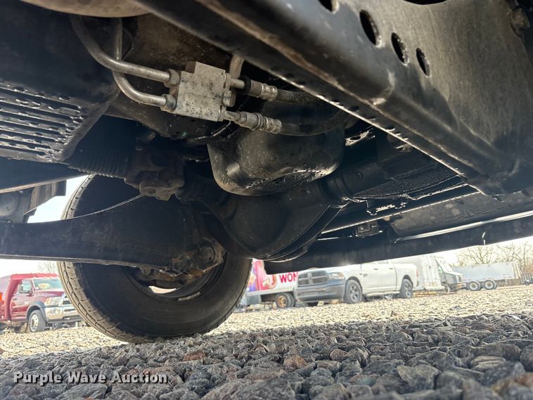 image for item YA2748 2022 RAM 3500 Crew Cab utility bed pickup truck