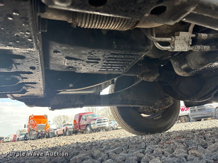 image for item YA2748 2022 RAM 3500 Crew Cab utility bed pickup truck