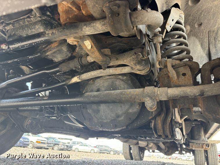 image for item YA2748 2022 RAM 3500 Crew Cab utility bed pickup truck