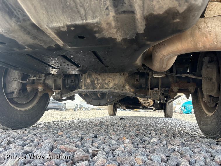 image for item YA2748 2022 RAM 3500 Crew Cab utility bed pickup truck