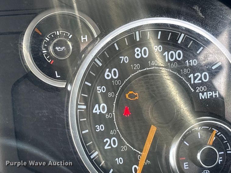 image for item YA2748 2022 RAM 3500 Crew Cab utility bed pickup truck