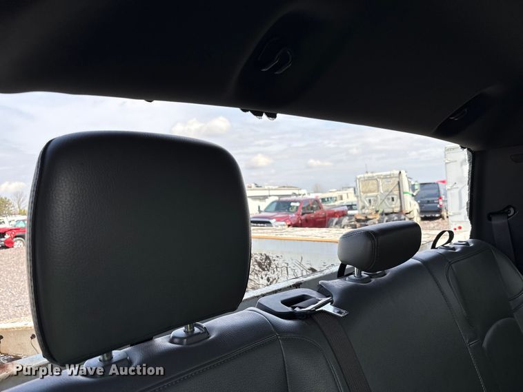 image for item YA2748 2022 RAM 3500 Crew Cab utility bed pickup truck