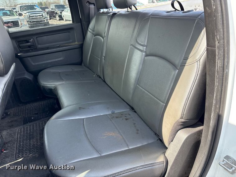 image for item YA2748 2022 RAM 3500 Crew Cab utility bed pickup truck