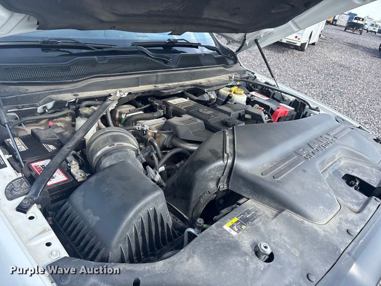 image for item YA2748 2022 RAM 3500 Crew Cab utility bed pickup truck