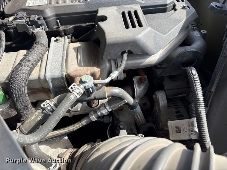 image for item YA2748 2022 RAM 3500 Crew Cab utility bed pickup truck