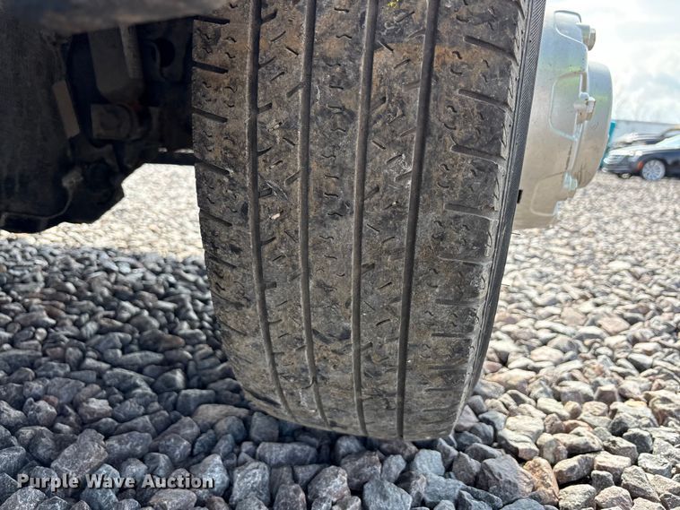 image for item YA2748 2022 RAM 3500 Crew Cab utility bed pickup truck