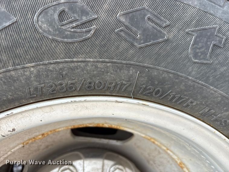 image for item YA2748 2022 RAM 3500 Crew Cab utility bed pickup truck