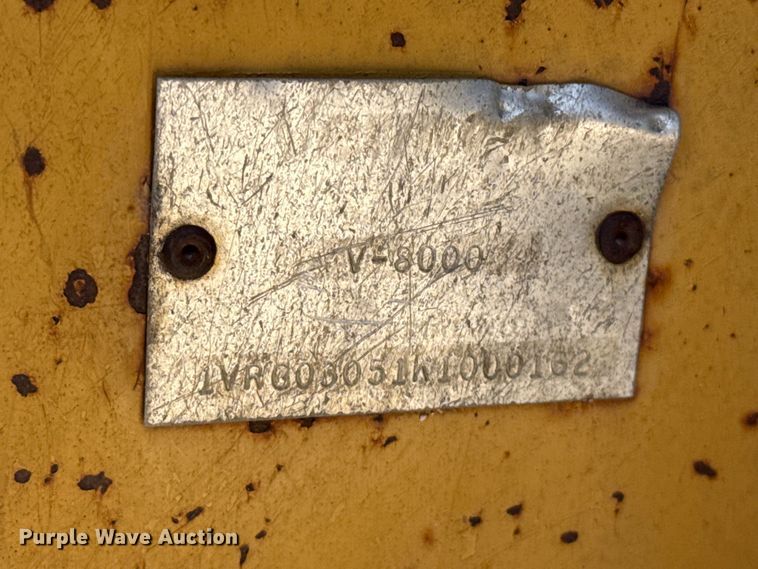 image for item DH1946 1989 Vermeer V-7550 trencher
