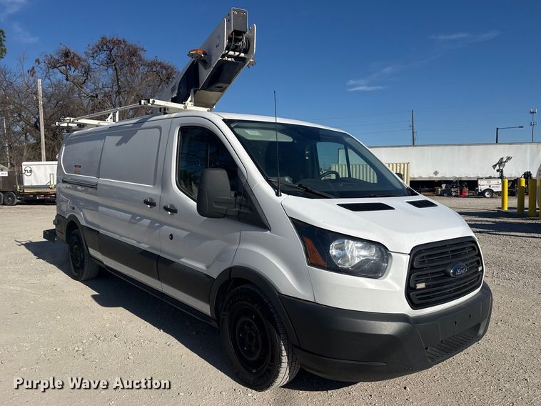 image for item DQ4325 2018 Ford Transit 350 van with bucket lift