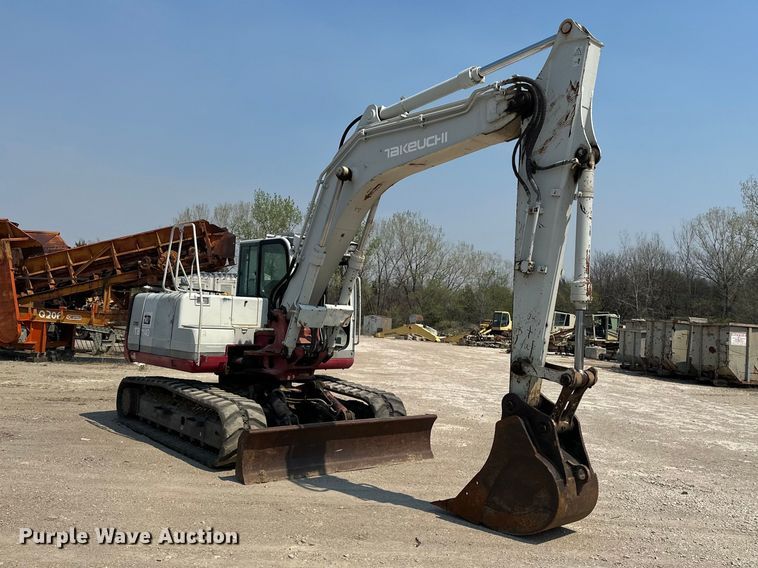 image for item DQ7756 2007 Takeuchi TB1140 mini excavator