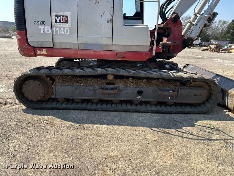 image for item DQ7756 2007 Takeuchi TB1140 mini excavator