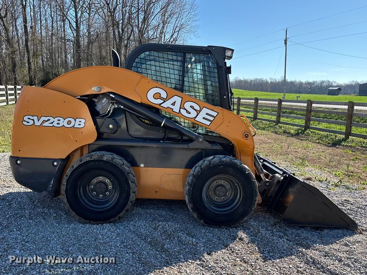 image for item DT0096 2021 Case SV280B skid steer loader