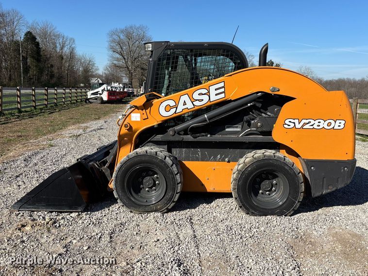 image for item DT0096 2021 Case SV280B skid steer loader