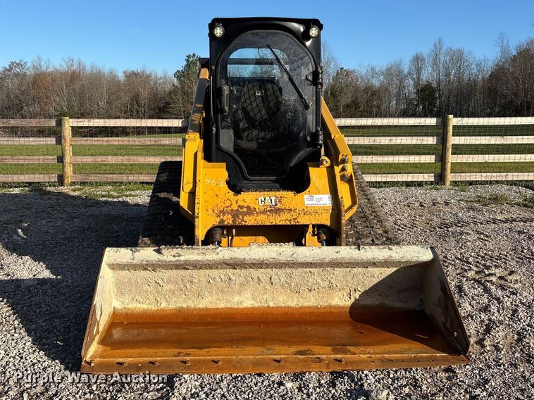 image for item DT0097 2022 Caterpillar 299D3 tracked skid steer loader