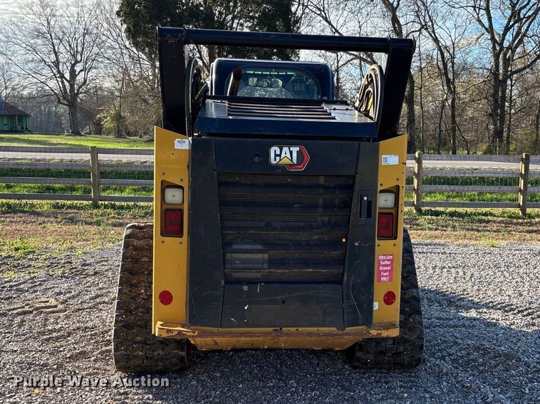 image for item DT0097 2022 Caterpillar 299D3 tracked skid steer loader