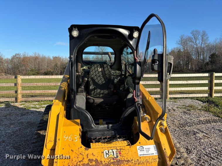 image for item DT0097 2022 Caterpillar 299D3 tracked skid steer loader