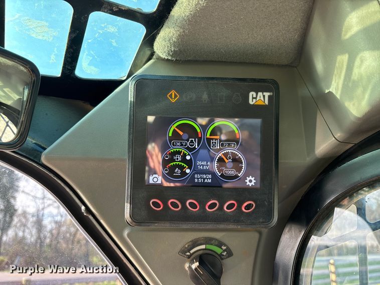 image for item DT0097 2022 Caterpillar 299D3 tracked skid steer loader