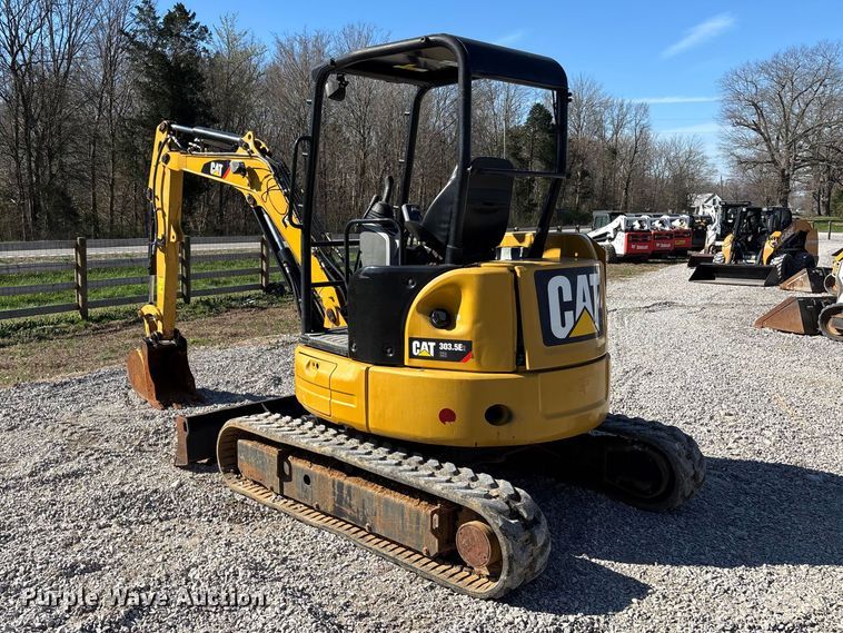 image for item DT0098 2020 Caterpillar 303.5E2 CR mini excavator