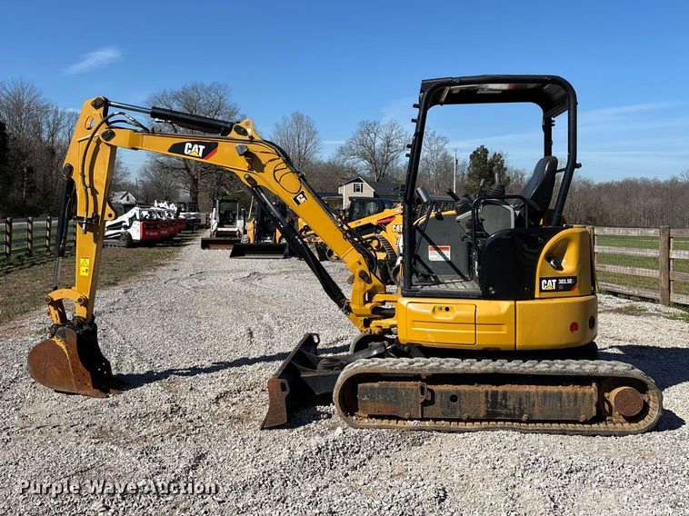 image for item DT0098 2020 Caterpillar 303.5E2 CR mini excavator